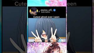 Cutest ghost ever i seen #anime #animeedit #animelover