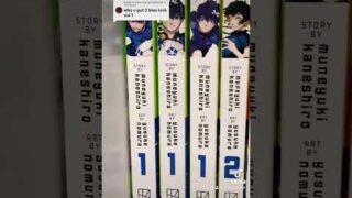 For anyone wondering! I just like blue lock too much :3 #manga #bluelock #roomtour #mangacollection