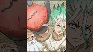 He made this out of a rare metal 😳 #anime