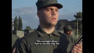 How Private Pyle Got Live Ammo in Full Metal Jacket – #shorts #short