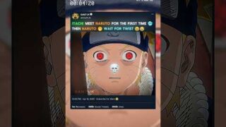 ITACHI MEET NARUTO FOR THE FIRST TIME 🥶 THEN NARUTO 😆