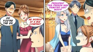 [Manga Dub] My Ex bragged about Her Elite boyfriend… but Secretary exposed truth!? [RomCom]