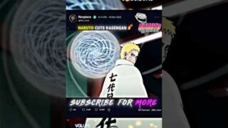 Naruto cuts Rasengan #naruto #anime #animeedit #shortsfeed #boruto #shorts #edit