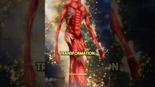 The most Epic Transformations in Attack on Titan🔥🔥 #shorts