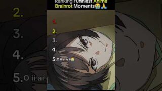 Top 5 Funniest Anime Brainrot Moments 😭🤣 | I Literally Can’t Stop Laughing! #shorts