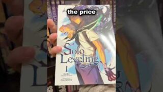 WHY is Solo Leveling Manga EXPENSIVE #manga #anime #sololeveling #manhwa
